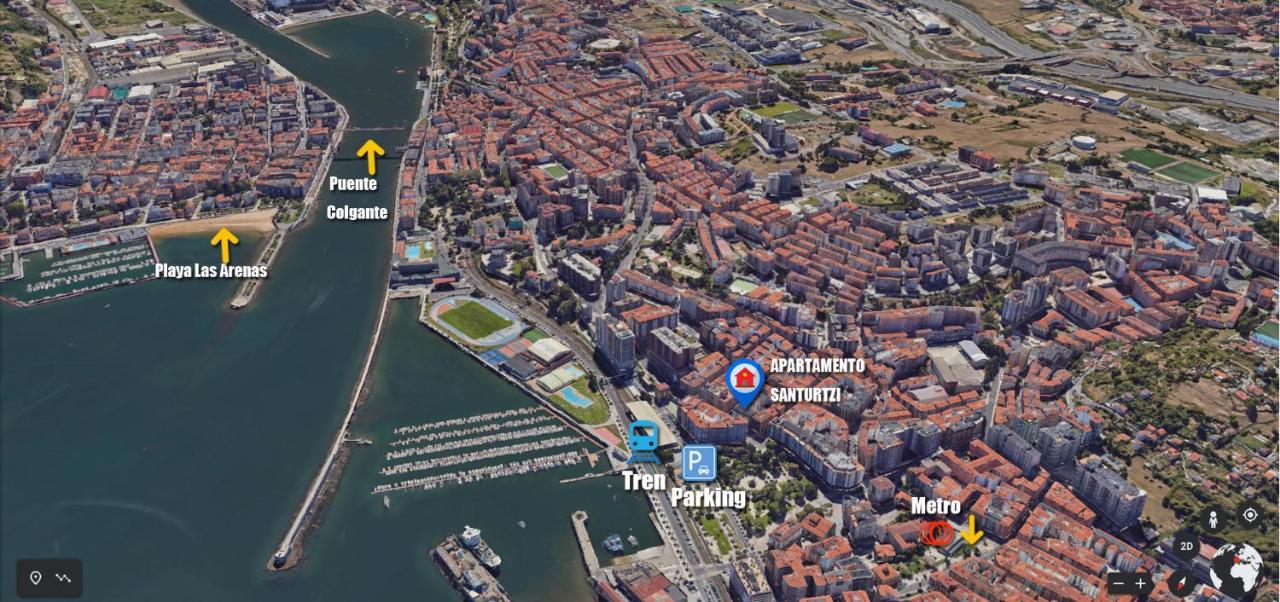 Exclusivo "Gran Bilbao" Suite Deluxe Parking Opcional Santurtzi Zewnętrze zdjęcie